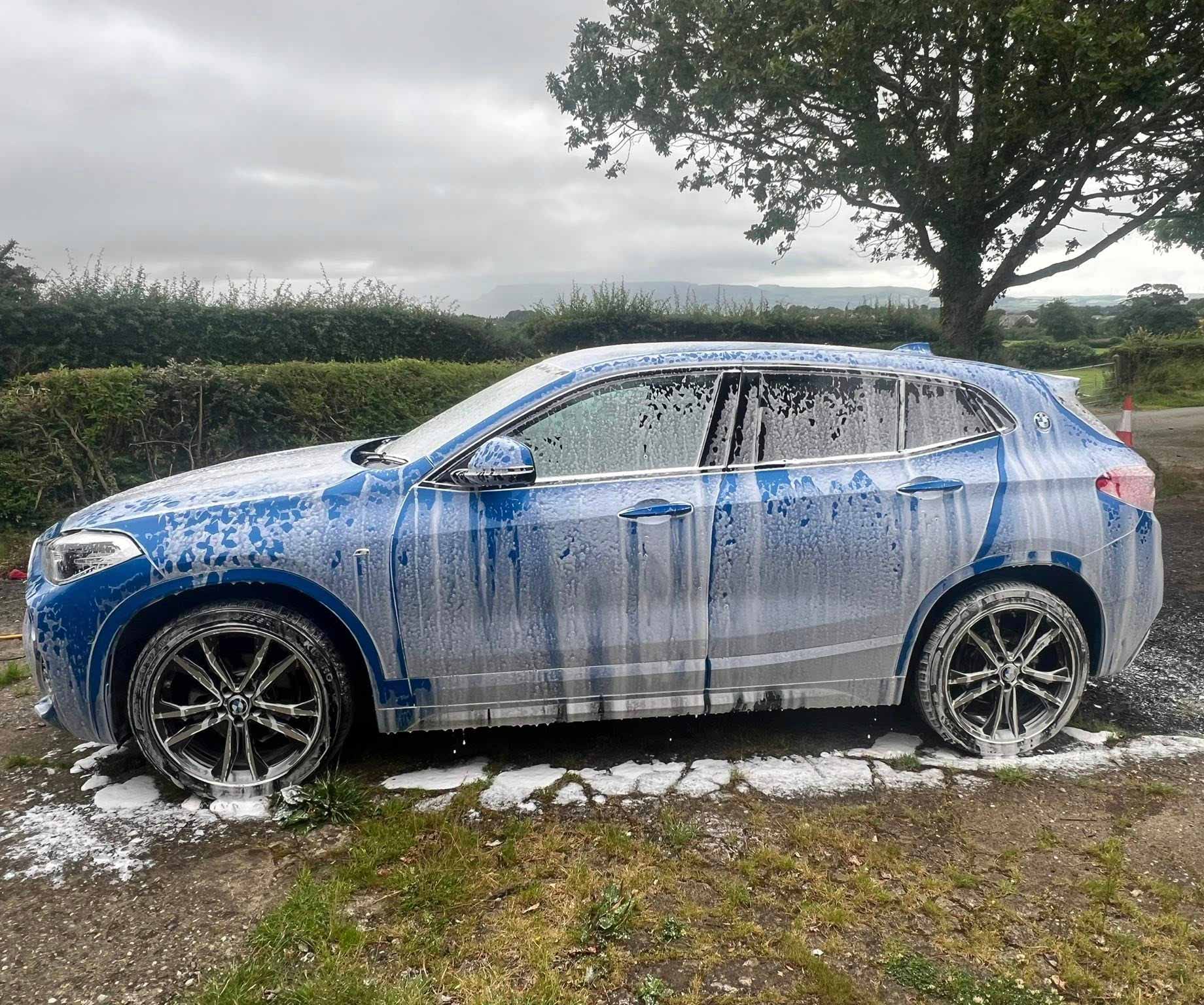 car wash exterior Mini Valet car clean by MC AutoGleam Valeting in Limavady