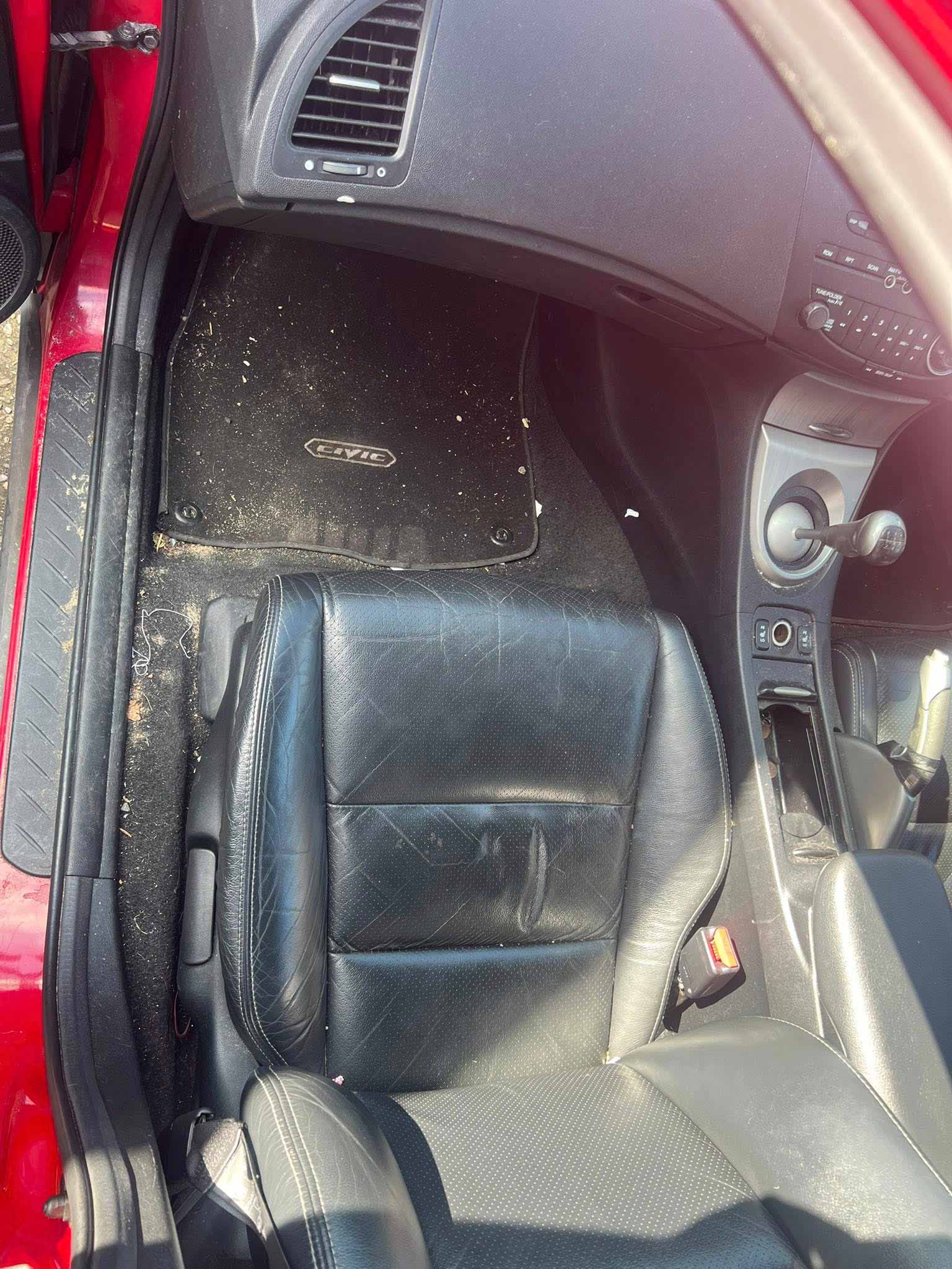 interior reed car detail Motorcycle detailing and protection service MC AutoGleam Limavady