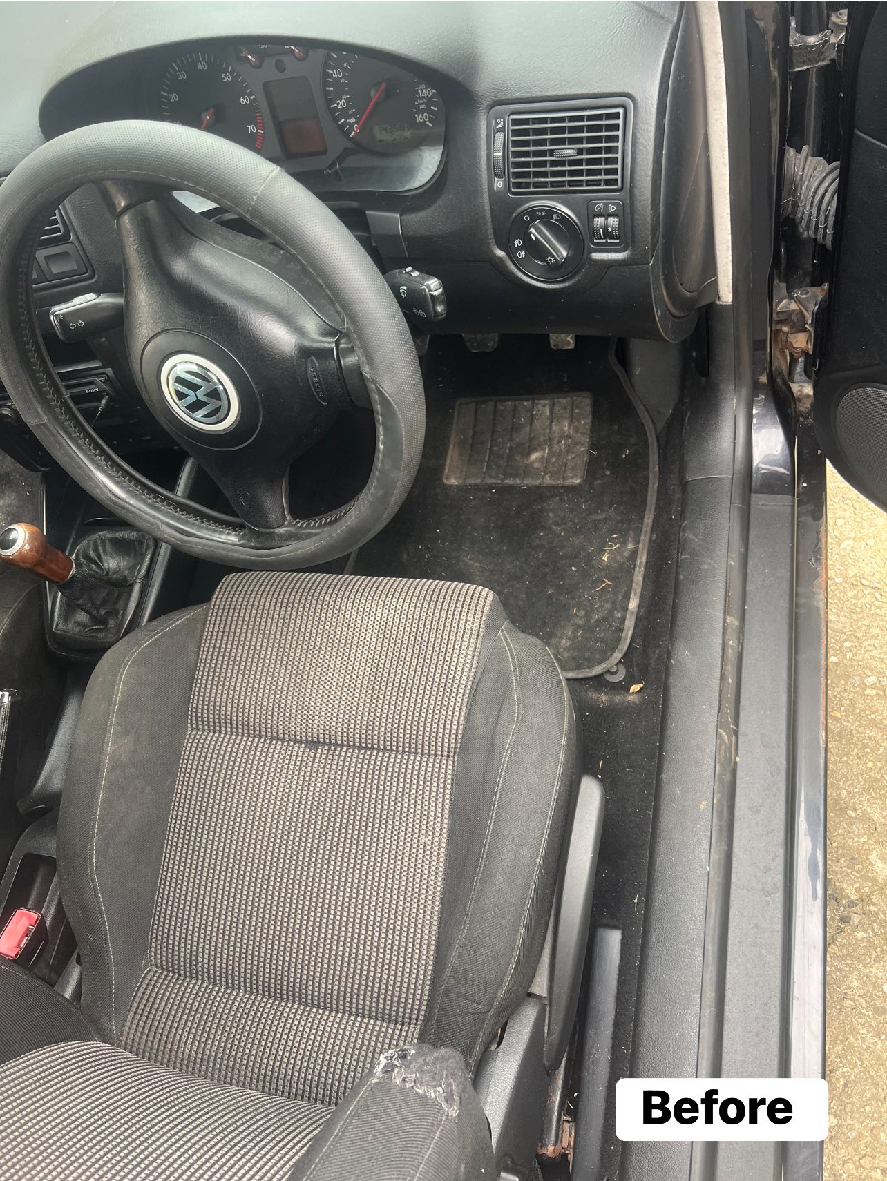 interior cleaning deep clean dirty car MC AutoGleam Valeting and Detailing in Limavady exterior and interior car clean